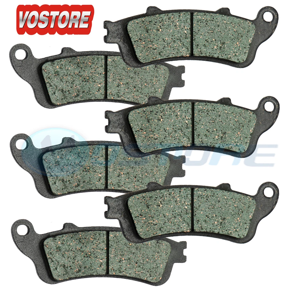F+R Brake Pads Fits Honda CBR 1100 XX Blackbird 1997-2003 1998 1999 2000 2001 02 - Image 1 of 1