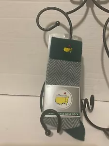 MASTERS Evergreen Socks NWOT Augusta National Golf Embroidery Logo - Picture 1 of 3