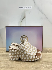 Cecelia New York Sandalo Donna Zeppa Frost Casual Woman Sandal 37.5 - Imagen 1 de 7