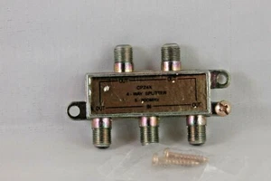 6- Divisor de cable de 4 vías CPZ4X, 5-900 MHz, envío gratuito a EE. UU., conjunto de 6 - Imagen 1 de 1