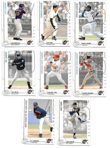 Lot of 8 2002 Topps Ten Die Cuts Parallels - Gonzalez Sabathia Kent Moyer - Picture 1 of 2