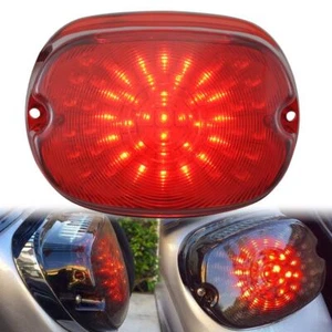 Luz trasera LED de lente roja para Harley Sportster Electra Glide - Imagen 1 de 12