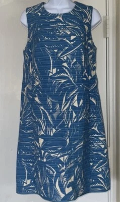 Vestido Tory Burch Hoja de Palma Tabora Cambio/Talla 8/Nuevo Estado Foto 1 de 4