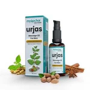 Massage Oil for Men Ayurvedic Herbal Natural 30ml Enhance Stamina Strength FS WW - Picture 1 of 4