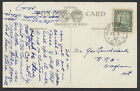 1929 RPO Postmark HAM & SOUTH/ RPO On Guelph PC to Wingham