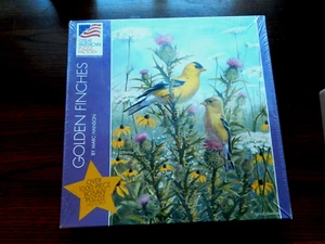 Golden Finches 1,000 Jigsaw Puzzle Great American Puzzle Factory NIB - Picture 1 of 4