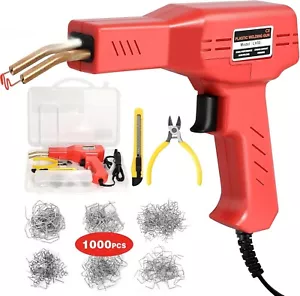 Saldatore Plastica 1000PCS Graffette Kit Saldatura Plastica Cucitrice a Caldo Kit Plastica - Foto 1 di 6