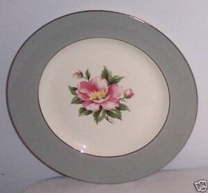 pattern Empire Gray by Homer Laughlin Gray Bread & Butter Plate