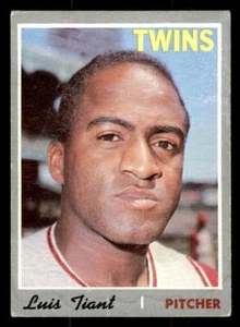 1970 Topps Baseball #231 Luis Tiant PR (Filler) - Picture 1 of 2