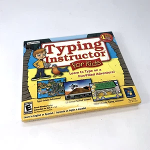 Typing Instructor For Kids Windows 7 CD-ROM Software Game (2010) - New / Sealed - Picture 1 of 4