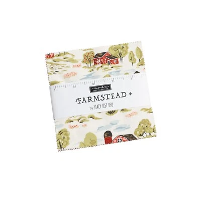 MODA Charm Pack- Farmstead- Contains 42  pieces measuring 5" squares - Image 1 of 2