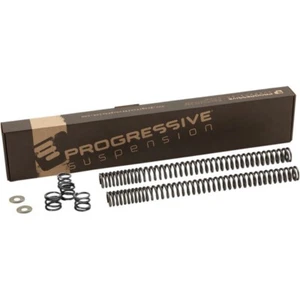 Progressive Front Fork Springs Kit Harley 49mm Touring & Softail 14-20 - Picture 1 of 3