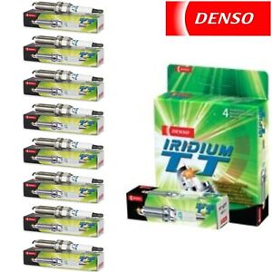 8 Denso Iridium TT Spark Plugs for 1999-2004 CHEVROLET SILVERADO 1500 V8-5.3L