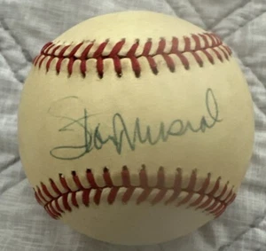 STAN MUSIAL SIGNED AUTOGRAPH BASEBALL JSA COA Q34131 - Picture 1 of 7