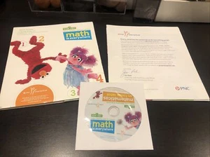 🧌 Sesame 🧛 Street Math Is Everywhere Elmo DVD y libro de ejercicios 🆕 - Imagen 1 de 4