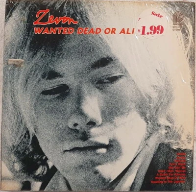 Warren Zevron. Wanted Dead Or Alive, Pickwick LP, RE, Split Cello, Internal Slee - Image 1 of 4