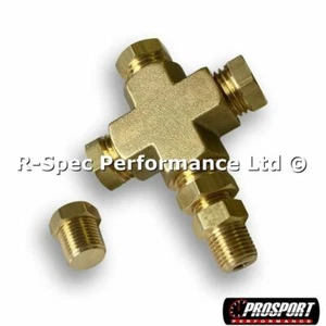 Multi Oil Sensor Adaptor - Oil / Fuel Pressure & Oil Temp Gauge Sensor 1/8NPT - Picture 1 of 7