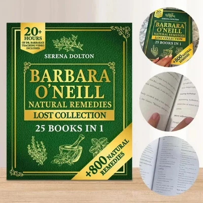 Herbal Remedies Lost Collection Book Self-Healing Recipe Secret Complete Collect — 第 1/4 张图片