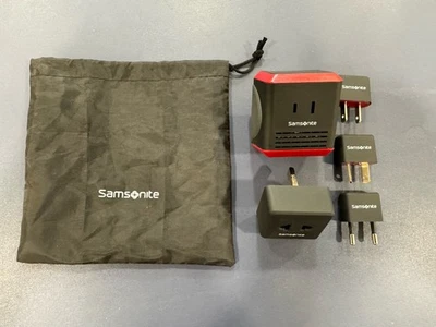 Samsonite Worldwide Convertidor/Adaptador Enchufe Eléctrico/Kit de Salida con Bolsa Foto 1 de 4