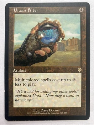 MTG Magic the Gathering Urza's Filter (318/356) Invasion MP - Image 1 of 2
