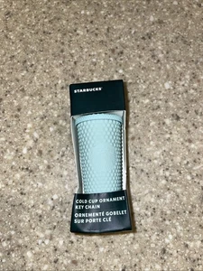 Starbucks Schlüsselanhänger Ornament 2021 Mintgrün Nieten Tumbler Neu in OVP - Bild 1 von 3