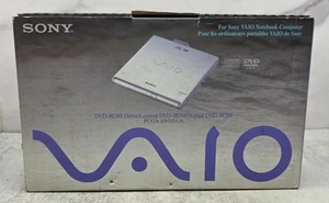 Lecteur DVD-ROM externe Sony 8x vitesses carte PC/PCMCIA - (PCGA-DVD51/A) Vaio - Photo 1/10