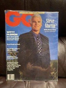 Vintage GQ Magazine July 1993 Steve Martin Cover Special Comedy Issue - Bild 1 von 8