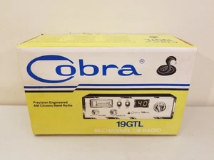 Vtg. 70s Cobra Model 19GTL - 40 Channel AM Citizens Band CB Radio NEW OLD STOCK! - Afbeelding 1 van 14