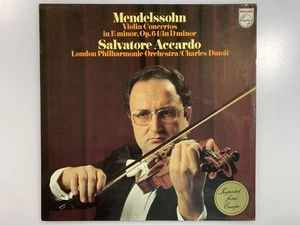 SALVATORE ACCARDO : MENDELSSOHN VIOLIN CONCERTOS in E&D Minor LP PHILIPS M-/EX  - Foto 1 di 4
