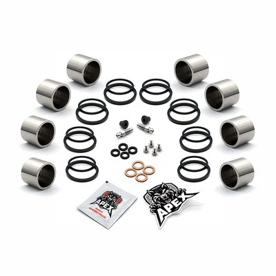 Kawasaki Ninja ZX-11 D3 1995 Front Brake Caliper Piston Seal Service Kit ZX1100 Foto 1 de 4