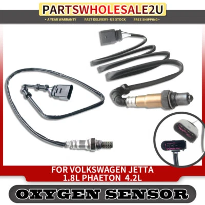 2x Sensores de oxígeno O2 aguas abajo izquierda y derecha para Volkswagen Phaeton 2004-2006 Foto 1 de 4
