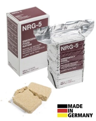 MSI Notverpflegung NRG-5 Notration Überlebensration Verpflegung EPA Not (€33,90/1kg)