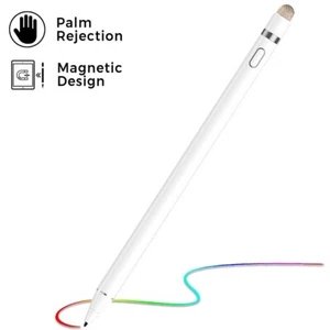Rechargeable Pencil Stylus Pen for iPad 6/7/8/9/10/Pro M4/6/5/4/Air (2018-2025) - Picture 1 of 10