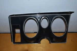 1971-1973 MUSTANG MACH 1 BOSS 351 COBRA FASTBACK BLACK DELUXE GAUGE TRIM BEZEL - Foto 1 di 15