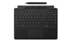 Microsoft Surface 8X8-00141 Pro 8 9 10 X Keyboard Case w Slim Pen Business Black - Picture 1 of 2