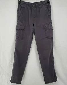 Urban Pipeline Cargo Pants Drawstring Dark Gray Boy's Large - Picture 1 of 12