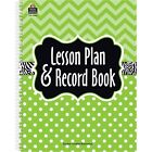 TEACHER CREATED RESOURCES Lime Chevrons And Dots Lesson Plan 2384