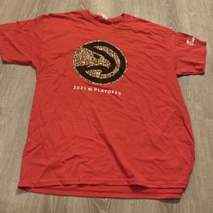 atlanta hawks 2021 playoffs t shirt size xl L 1.. - Picture 1 of 2
