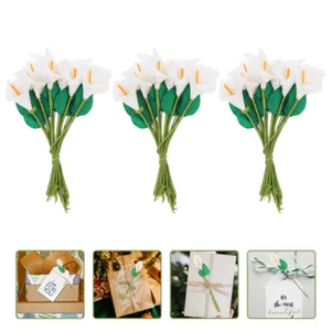 144 Pcs Fake Flower Bouquet Artificial Wedding Flowers Bouquet - Picture 1 of 12