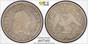 1795 P Half Dollars Flowing Hair PCGS VG-8 A over E in STATES - Picture 1 of 1