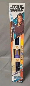 Star Wars Jedi Master Sol Electronic Lightsaber Forge Blue Kyber Core NEW NIB - Picture 1 of 9