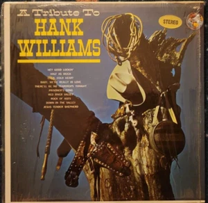 Delbert Barker - Tribute To Hank Williams - Used Vinyl Record - X11851A - Picture 1 of 2