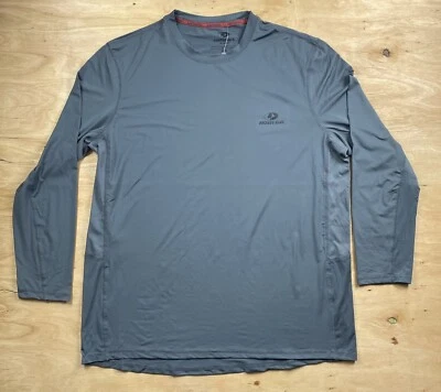 Mossy Oak T shirt Mens 2XL scent control Gray Performance Outdoors Athletic Wear - Image 1 of 4