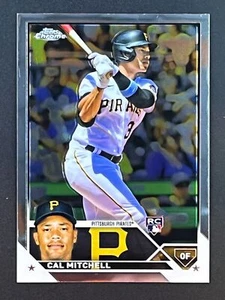 CAL MITCHELL RC 2023 Topps Chrome Rookie Card #108 Pittsburgh Pirates - Picture 1 of 2