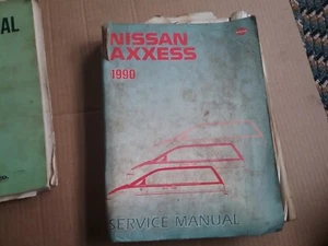 1990 NISSAN AXXESS SERVICE MANUAL - Picture 1 of 1