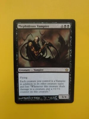 MTG Card.  Methidross Vampire   Rare Fifth Dawn Vampire - Image 1 of 4