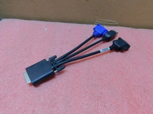 IBM Flex x440 x240 System Console Breakout Cable - USB / Serial / VGA - 81Y2889 - Afbeelding 1 van 4