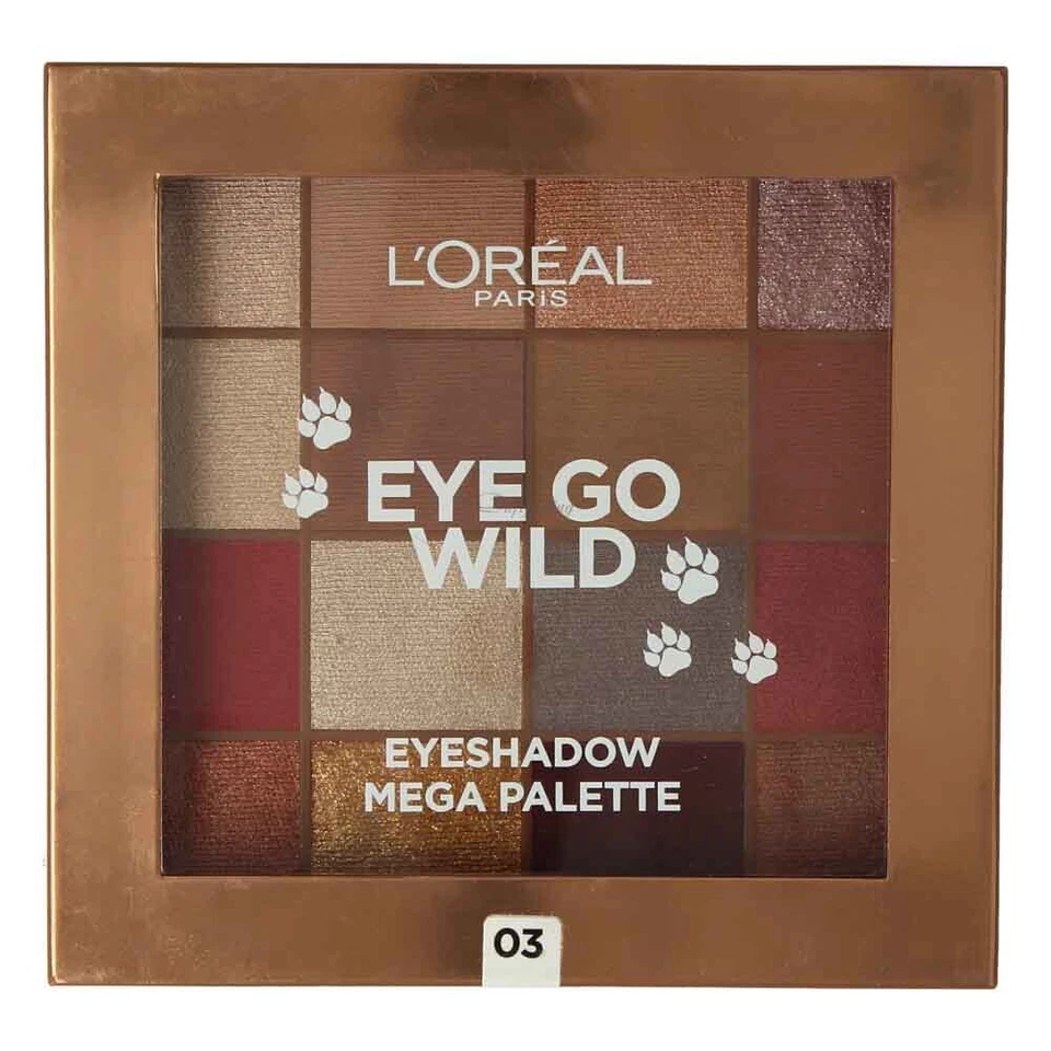 L'Oréal Eyeshadow Mega Palette 03 Eye Go Wild 18 g - Bild 1 von 1
