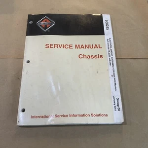 International Service Manual Chassis S08285 Group 08 Jan 2001 Electrical Diagram - Picture 1 of 5