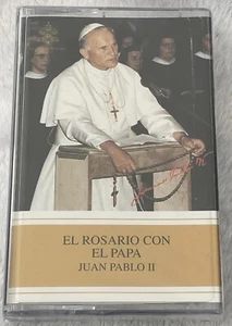El Rosario Con El Papa Juan Pablo II - Cassette BRAND NEW - IMPORT In LATIN - Picture 1 of 4
